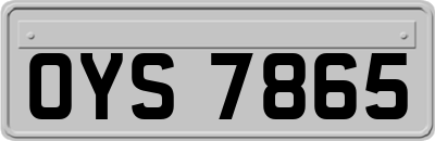 OYS7865