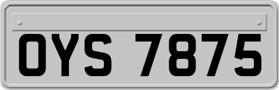 OYS7875