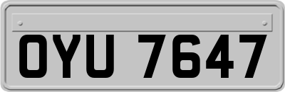 OYU7647
