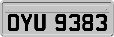 OYU9383