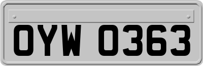 OYW0363