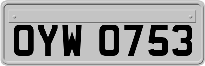 OYW0753