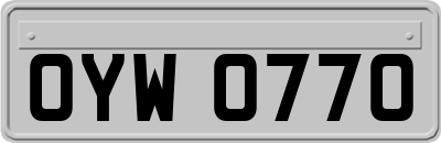 OYW0770