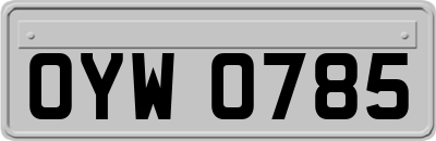 OYW0785