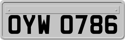OYW0786