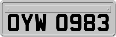 OYW0983