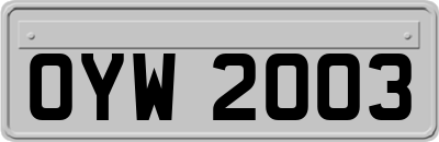 OYW2003