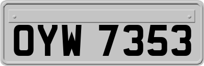OYW7353