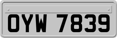 OYW7839