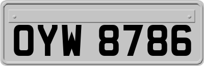 OYW8786