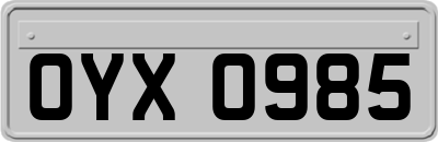 OYX0985