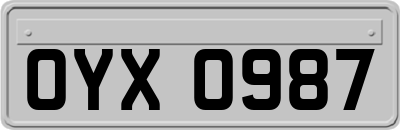 OYX0987