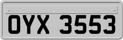 OYX3553