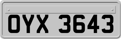 OYX3643