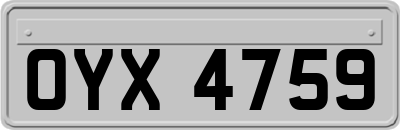 OYX4759
