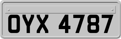 OYX4787