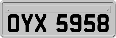 OYX5958