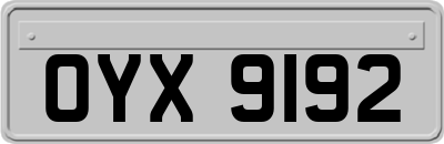 OYX9192