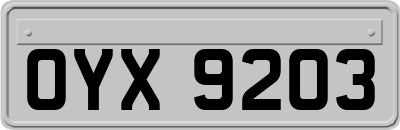 OYX9203