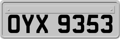 OYX9353