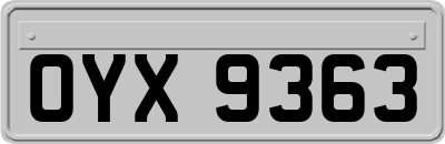 OYX9363