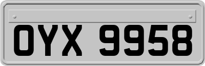 OYX9958