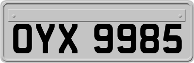 OYX9985