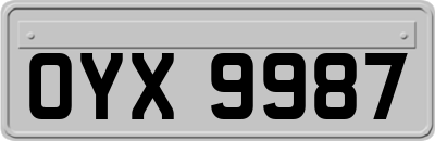 OYX9987
