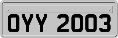 OYY2003