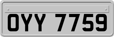 OYY7759