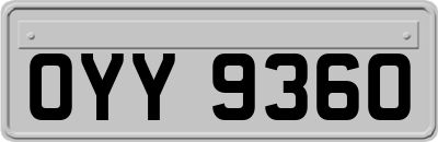 OYY9360