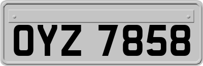 OYZ7858