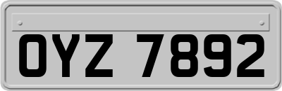 OYZ7892