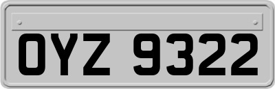 OYZ9322