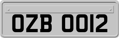 OZB0012