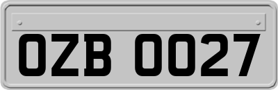 OZB0027
