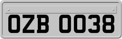 OZB0038