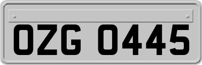 OZG0445