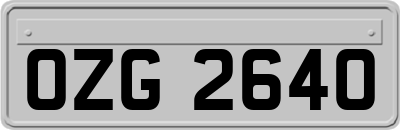 OZG2640