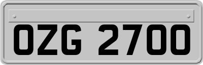 OZG2700