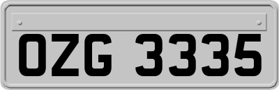 OZG3335
