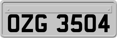 OZG3504