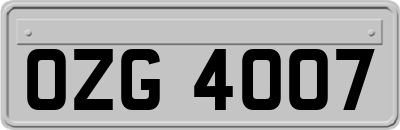 OZG4007