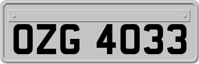 OZG4033