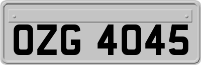 OZG4045