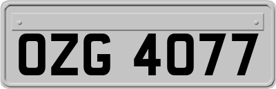 OZG4077