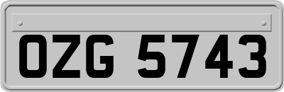 OZG5743