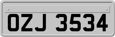 OZJ3534