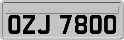 OZJ7800