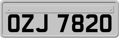 OZJ7820